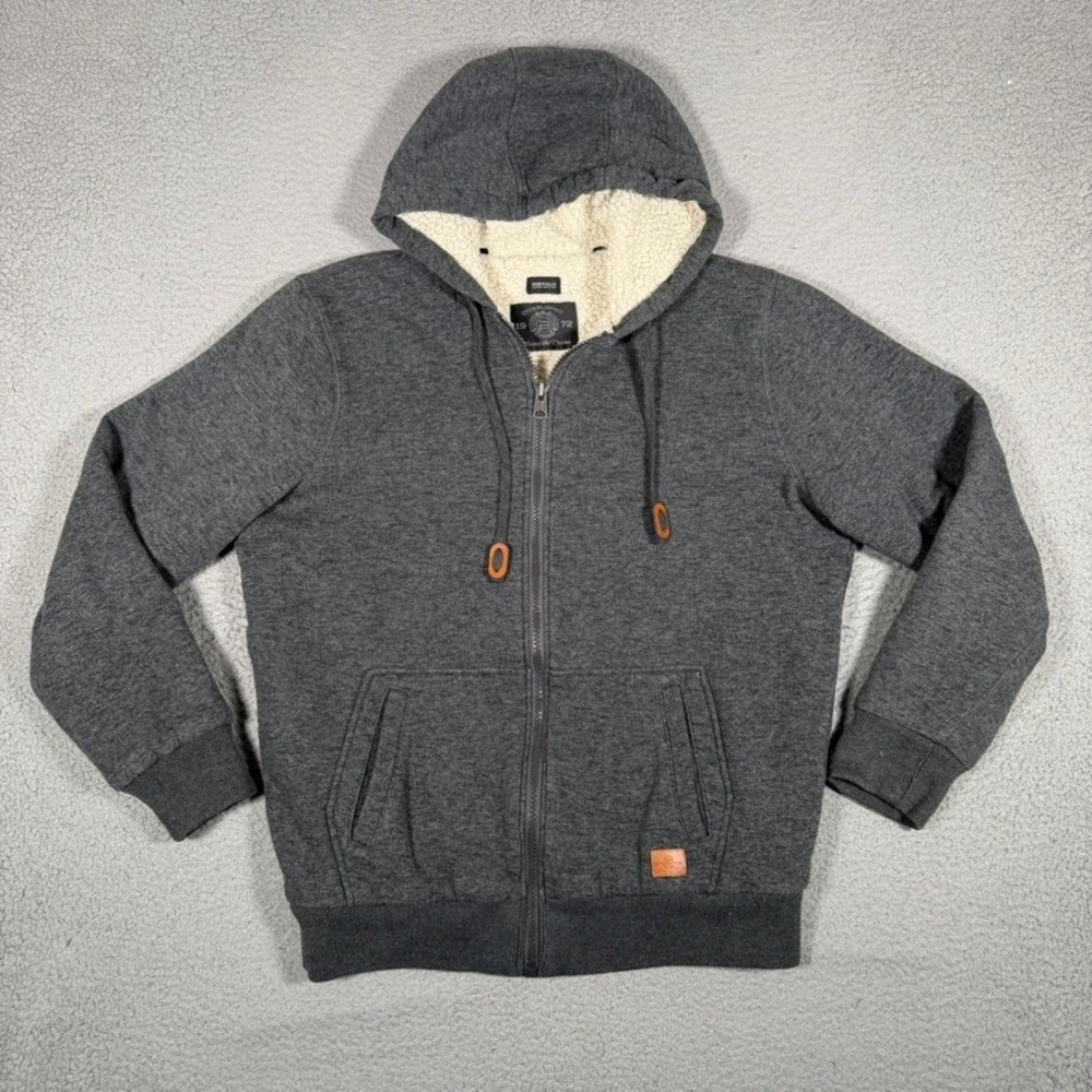 Buffalo David Bitton Hoodie Mens XL Fleece Lined Heavyweight Outdoor Workwear